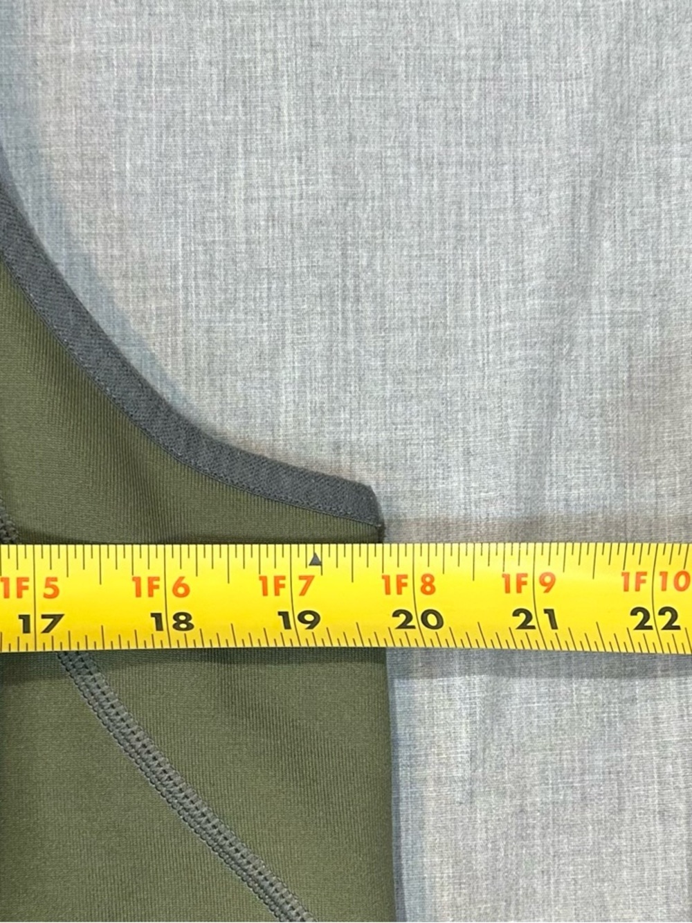 L.L. Bean Olive Zip-Up Active Vest - Picture 5 of 6